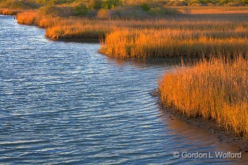 Marsh At Sundown_28652.jpg - Photographed near Port Lavaca, Texas, USA.